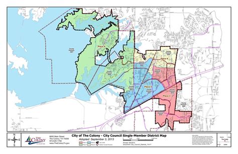 the colony municipal utility.